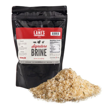 Lanes Signature Brine, Large Turkey Brine Seasoning Enough Brine for 2 Soaks, 100% Natural, No Preservatives, No-MSG, Gluten-Fre