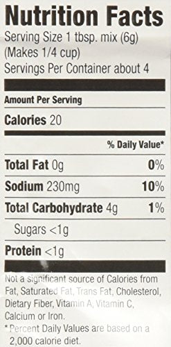Mccormick Turkey Gravy Mix, Gluten Free, 0.88 Oz (Pack Of 6)