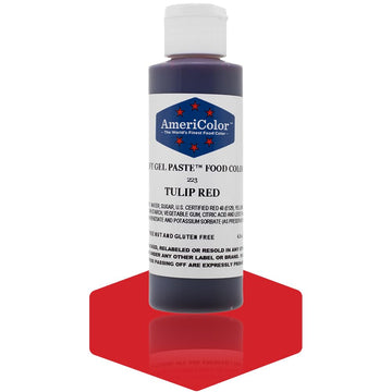 Americolor Soft Gel Paste Food Color, 4.5-Ounce, Tulip Red