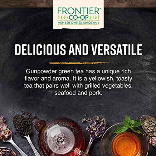 Frontier Herb Green Tea - Gunpowder - Bulk - 1 Lb_Ab
