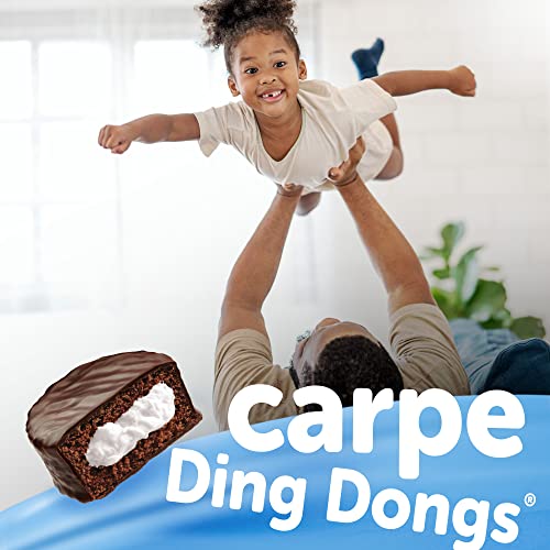 Hostess Ding Dongs Snack Cakes, Chocolate Flavor, 12.7 oz. Box, 10 Count