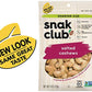 Snak Club Roasted & Salted Cashews, 4 Ounce (Pack of 6)