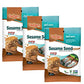 Dulzura Borincana Kit: Vegan Sesame Seed Bites Snack Bars (3 Pack) 3 Oz Each Bag - Non Gmo Gluten Free