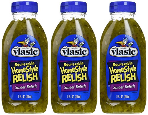 Vlasic, Home Style Sweet Relish, 9-Ounce Bottle (Pack Of 3)
