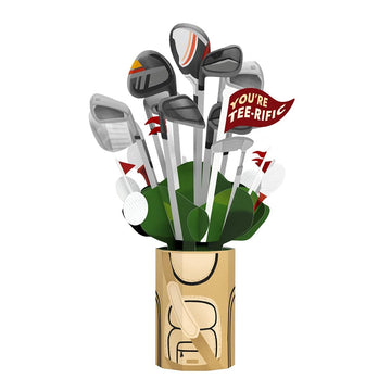 Lovepop Tee-Rific Golf Bouquet