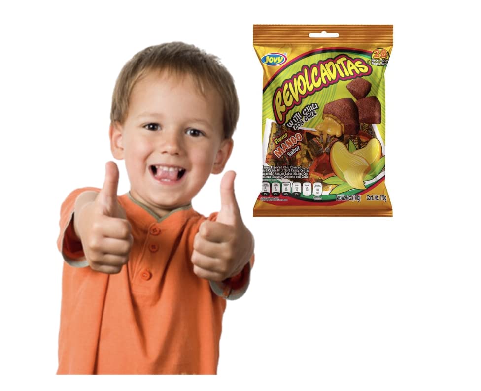Jovy Revolcaditas With Chili Mango Flavor | 6Oz Bag | Mexican Candy