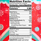 Queen City Candy Cave Sugar Dusted Sweet Heart Cherry Juju Candy, Vibrant Cherry Gummy Hearts (8 Oz)