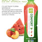 Alo Comfort Watermelon And Peach Aloe Vera Juice Drink, 16.9 Fluid Ounce - 12 Per Case.