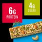 KIND Savory Nut Bars, Rosemary & Sea Salt, Gluten Free, 6g Protein, 6 Count, 1.4 oz, Green/Brown