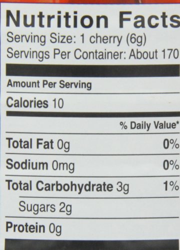 Maraschino Cherries With Stems, 74 Ounce Jar
