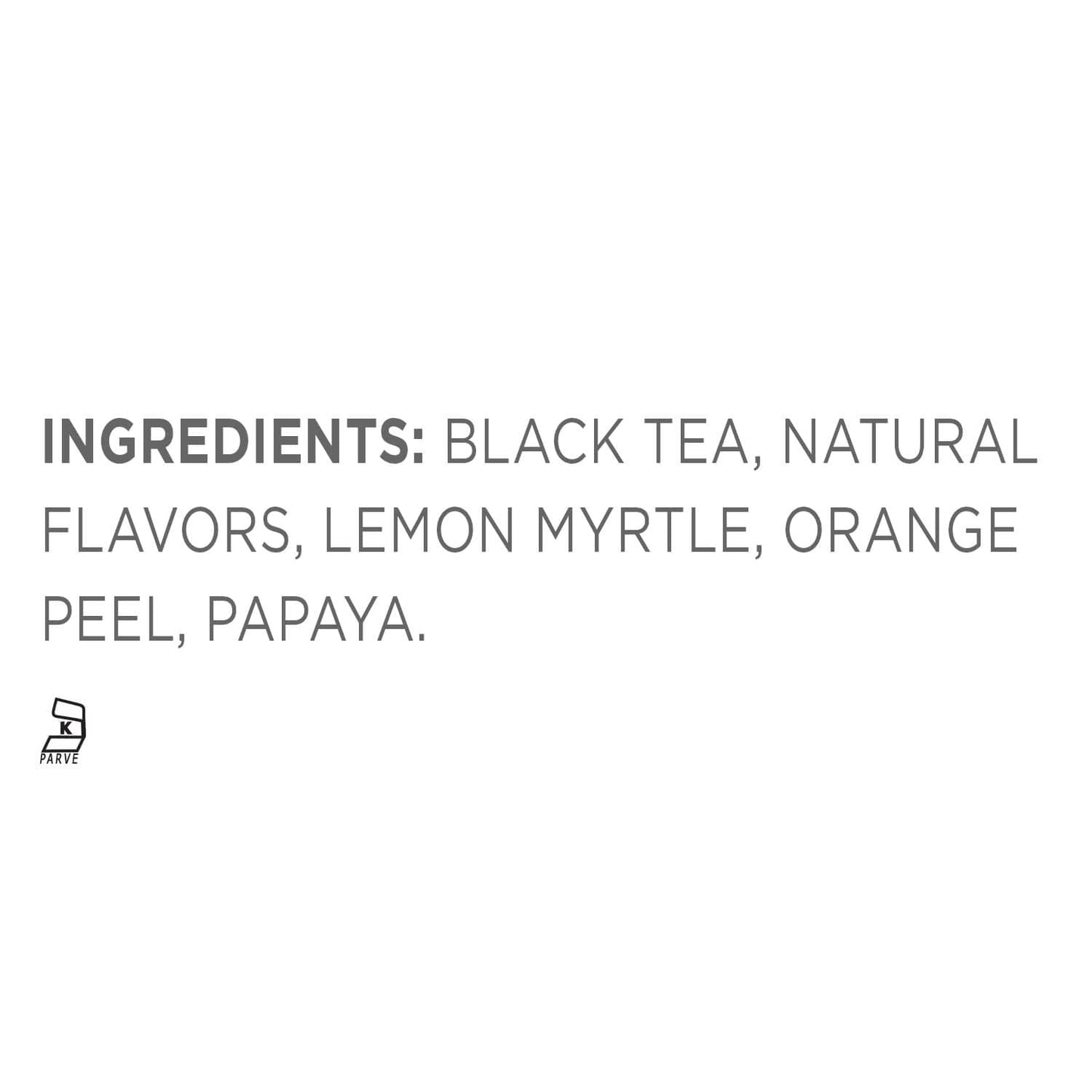 Tea Forte Iced Tea - Orange Papaya Blend, Organic, 5 Individually Wrapped Pyramid Infuser Bags, Each Steeps 24 oz.