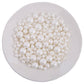 Eastron Edible White Pearl Sugar Sprinkles Candy Mixing Size Baking Cake Decorations Cupcake Toppers Cookie Decorating Celebrati