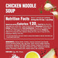 Raos Homemade Chicken Noodle Soup, 16oz, Real Vegetables, Traditional Italian Heat and Serve Soup