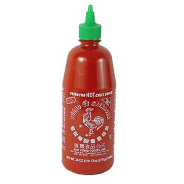 Huy Fong Foods Sriracha HOT Chili Sauce - 28 oz