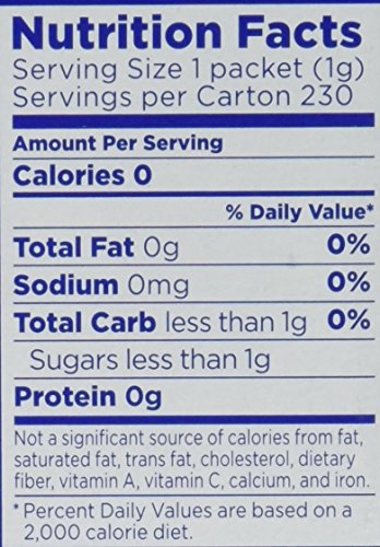 Equal 0 Calories Sweetener 230 Count