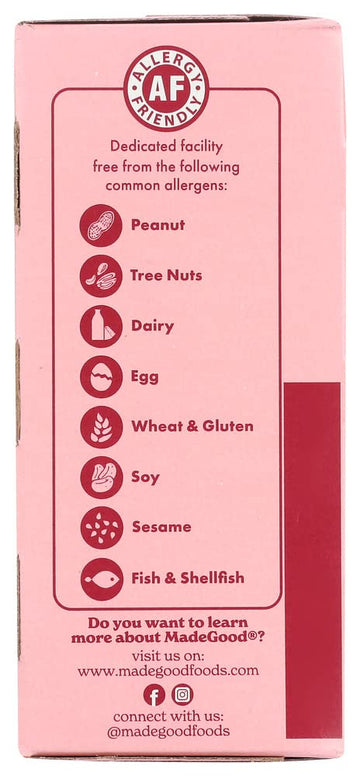 Madegood Organic Strawberry Granola Minis, 4.25 Oz