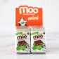 Moo Chocolates Organic Milk Chocolate Mini Bars With Rice Crisps 0.7Oz, 28 Ct (Pack Of 2) | Usda Organic, Non-Gmo | 100 Calorie