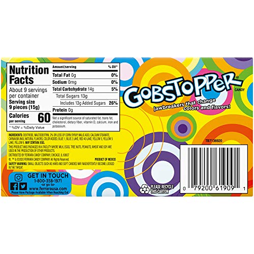 Wonka Everlasting Gobstopper Theatre Box, 5 Ounce (Pack Of 2)