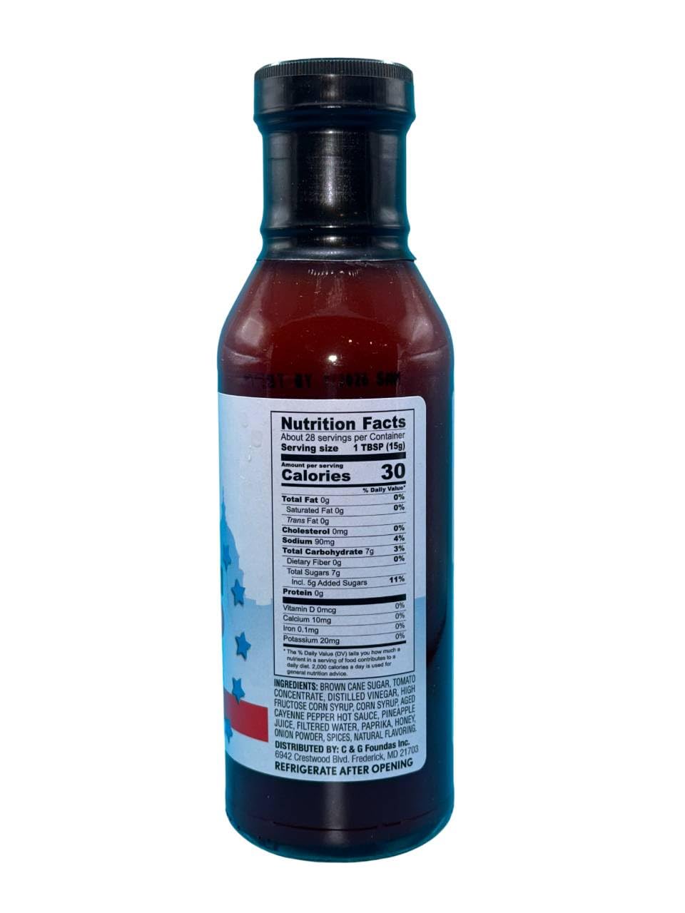 MARVINS Mambo Sauce - Sweet & Tangy Dipping Sauce - 15 oz - Perfect for Wings, Fries, Ribs, Burgers