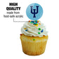 Upper Iowa University Secondary Logo Cupcake Picks Toppers Decoration Set Of 6