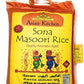 Asian Kitchen White Sona Masoori Aged Rice 20-Pound Bag, 20Lbs (9.08Kg) Short Grain Rice ~ All Natural | Gluten Friendly | Vegan