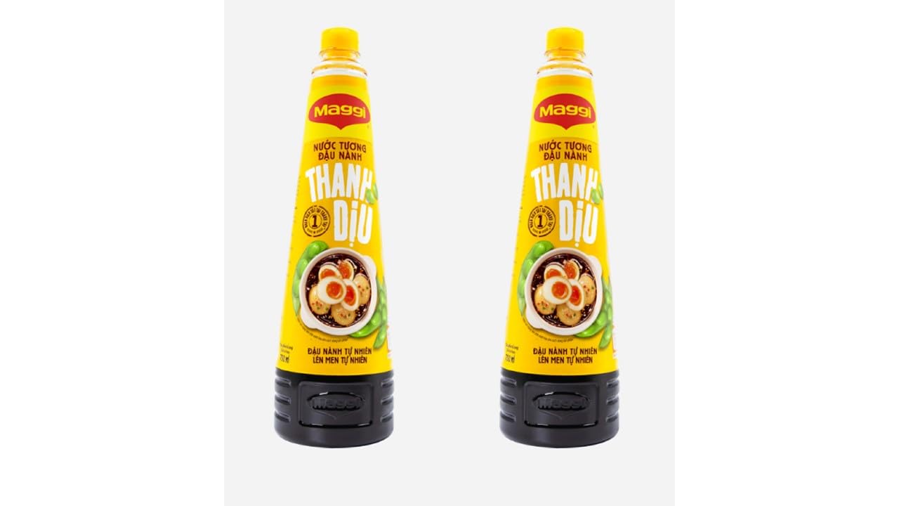 2 Packs - Premium Light Soy Sauce - Nuoc Tuong Thanh Diu - 700ml
