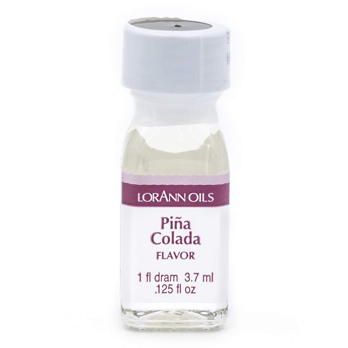 Lorann Pina Colada Ss Flavor, 1 Dram Bottle (.0125 Fl Oz - 3.7Ml - 1 Teaspoon) - 2 Pack