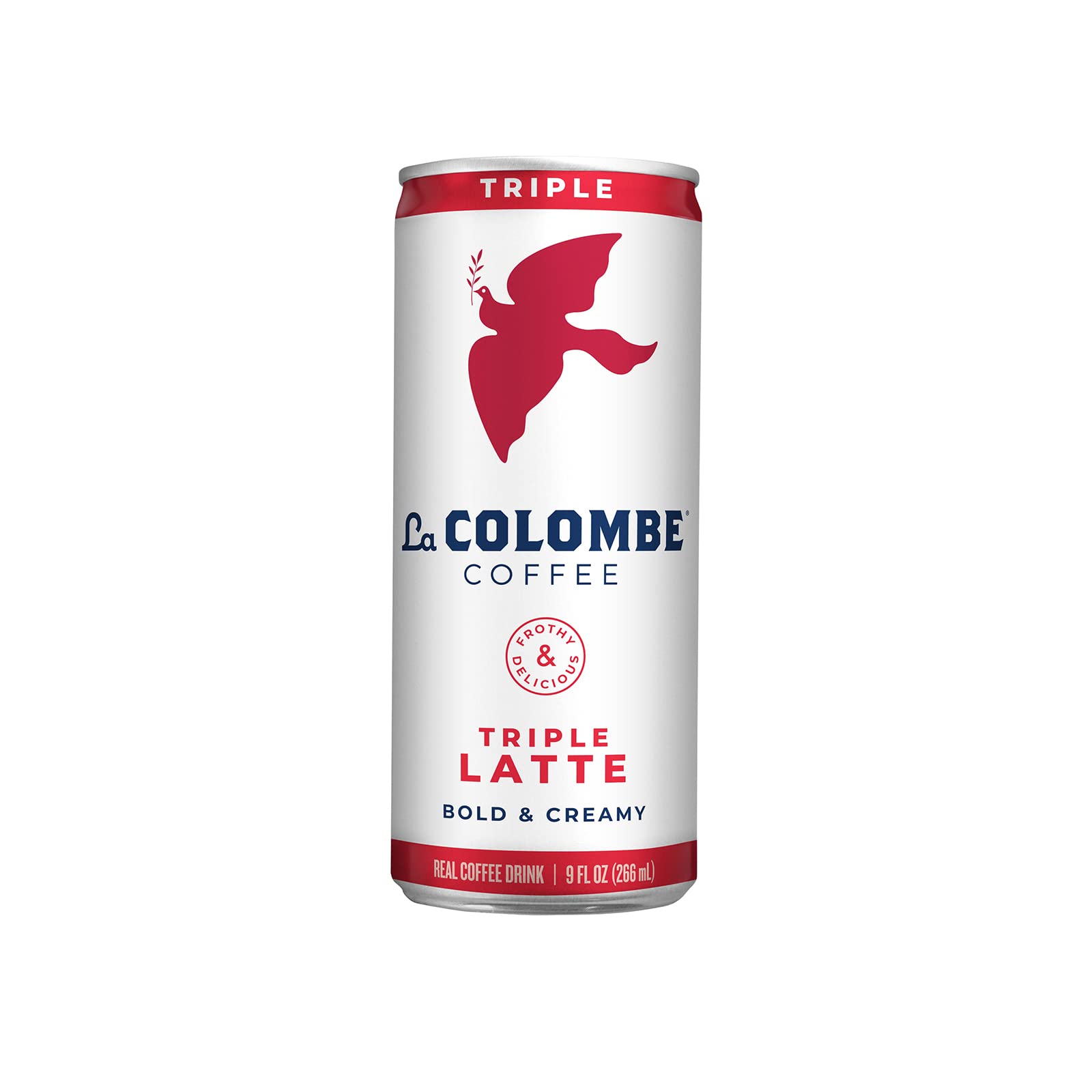 La Colombe Triple Draft Latte - 9 Fl Oz (Pack of 16) - 3 Shots Of Cold-Pressed Espresso and Frothed Milk - Made With Real Ingred