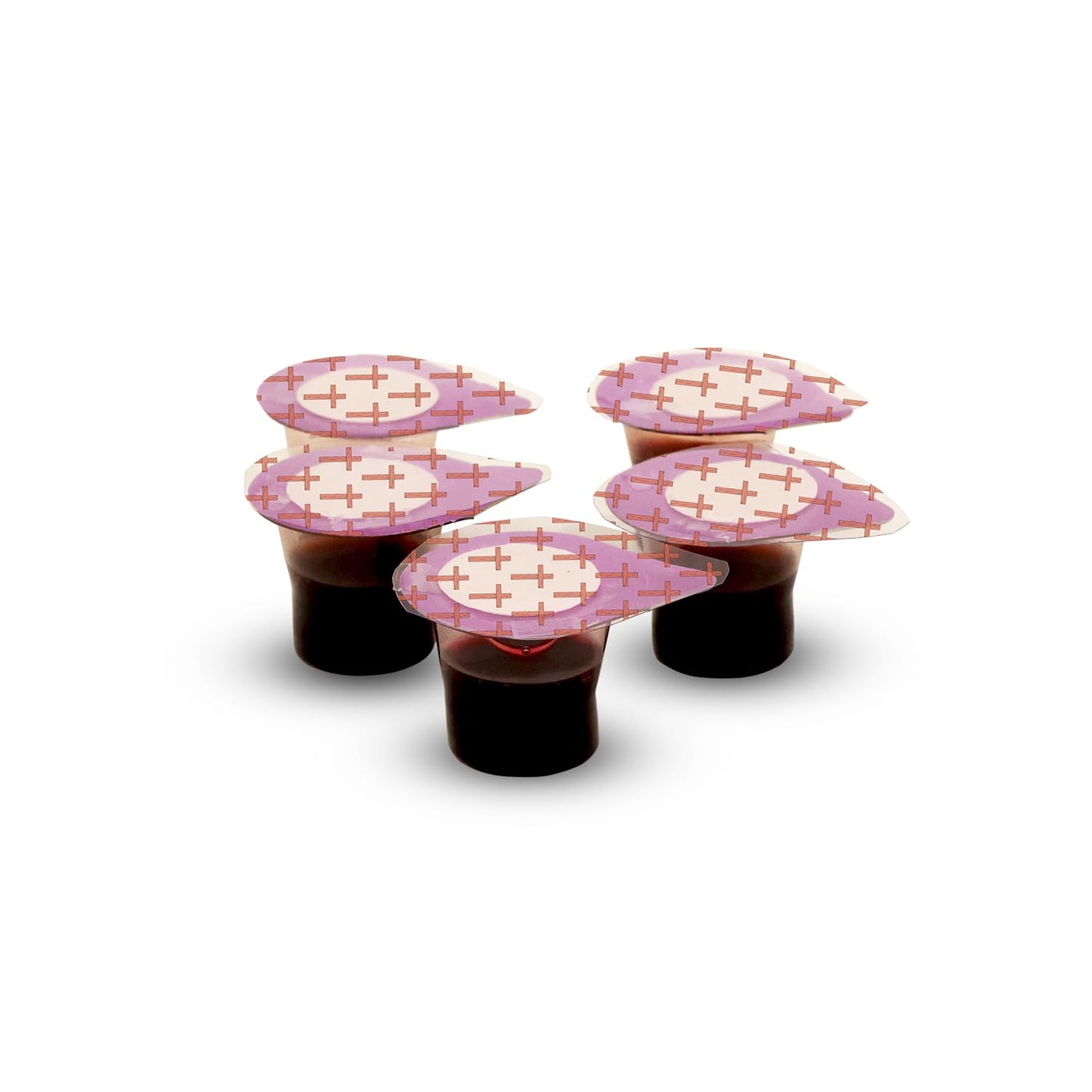 Prefilled Communion Cups And Wafer Set For Holy Eucharist Celebration In Hospitals, Summer Camps & More, Box Of 250, Made With C