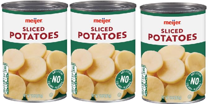 Canned Sliced Potatoes (Pack Of 3 Cans), 15 oz. each Can