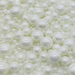 Edible White Sugar Pearls Sprinkles Candy Mix Size Pearls Cake Decorations Cupcake Toppers Cookie Decorating Perfect For Wedding