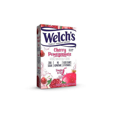 SINGLES TO GO! Welchs Variety Pack - Strawberry Peach, Cherry Pomegranate & G , 0.46 Ounce (Pack of 6)