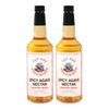 Top Hat Provisions Spicy Agave Nectar Sweetener 32oz (Pack of 2) - Organic Agave with Hatch Chile & Jalapeño for Cocktails and Desserts