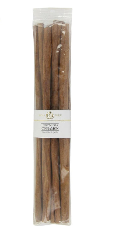 India Tree Cinnamon Sticks, 10-Inch, 6 Quills (Pack of 4)