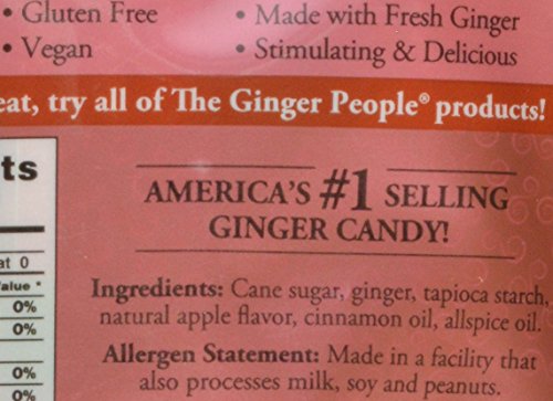 Ginger People Ginger Chew Spicy Apple