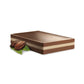 Cremino Bicolor Chocolate Jar | Hazelnut & Milk Chocolate Flavored Bars | Fine Taste | 50 Total Bars | 32 Ounce (Pack Of 1)