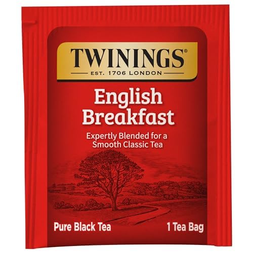 Twinings Of London English Breakfast Black Tea, 20 Ct