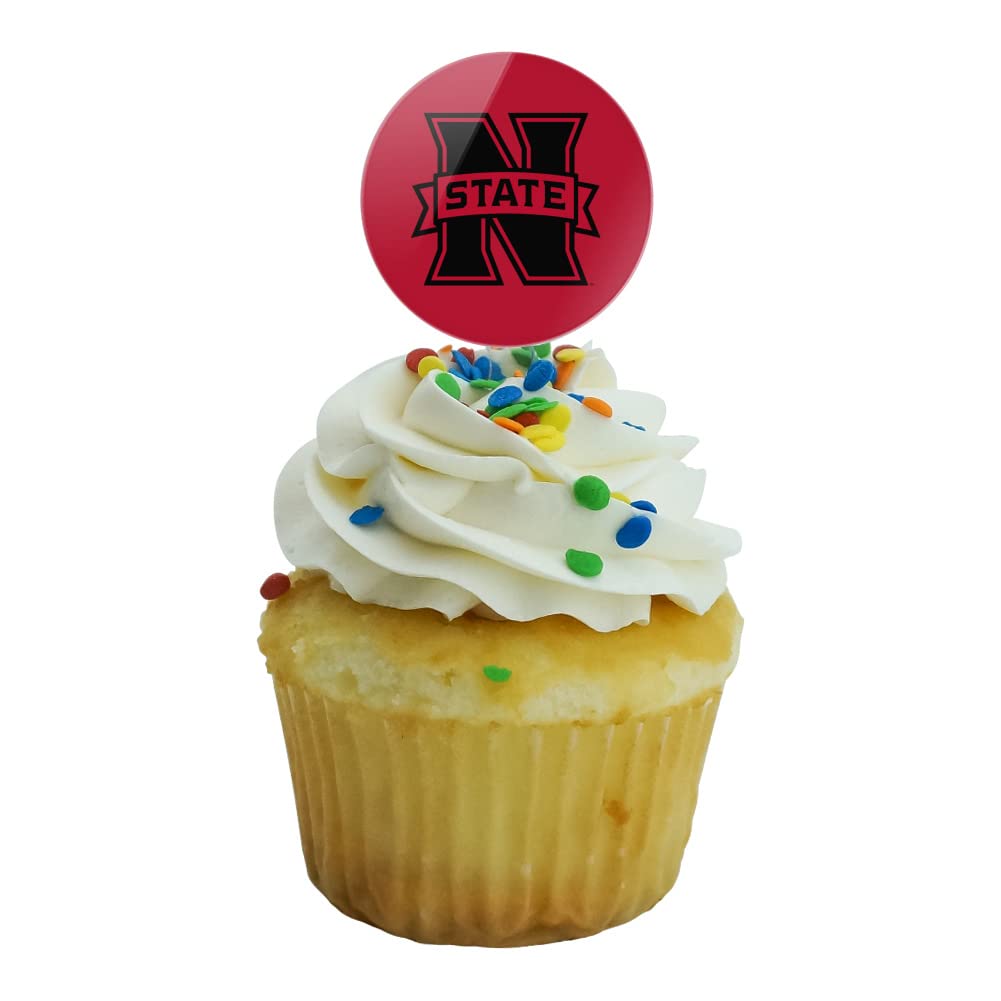 Northwestern Oklahoma State Secondary Cupcake Picks Toppers Decoration Set Of 6