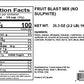 Yupik Trail Mix, Sulfite Free Fruit Blast, 2.2 lb, A mix of bananas, raisins, cranberries, papaya and pineapple (Pack of 2)