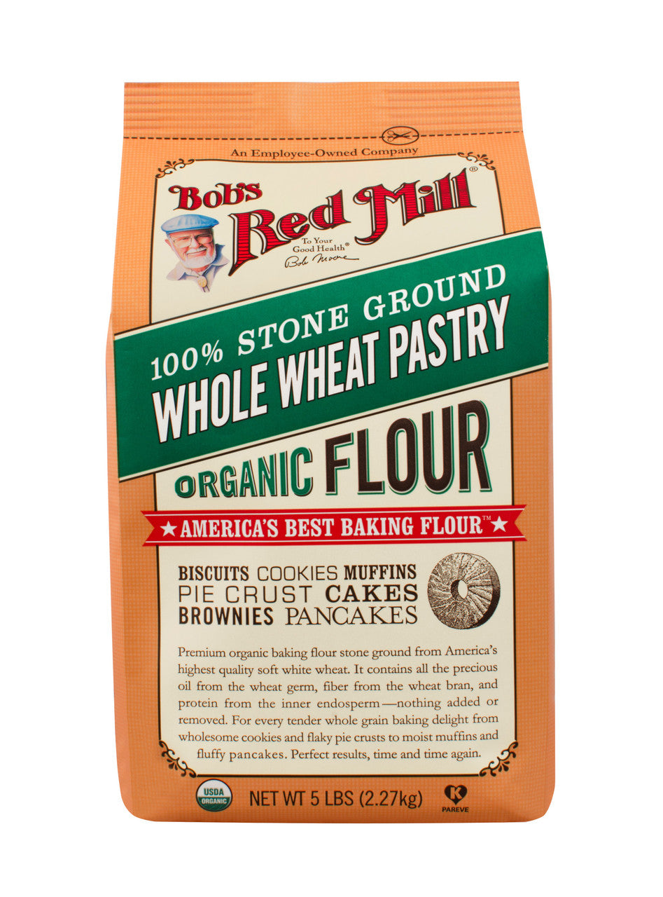 Bobs Red Mill Whole Wheat Pastry Flour (4x5lb)