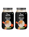 True Elements 100% Rolled Oats - Weight Management | Diet Food | Gluten Free Oats | 100% Wholegrain | Breakfast Cereals | Rich i