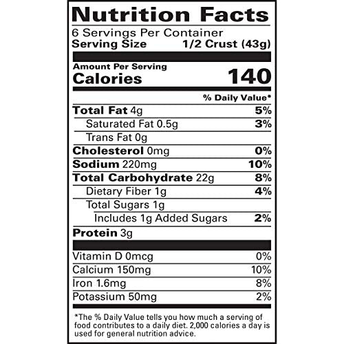 Mama Mary s 7  Pizza Crust, Thin, 9 Ounce (Pack of 5)