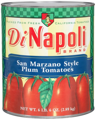 Di Napoli Italian Style Plum Tomatoes 102-Ounce cans (Pack of 2)