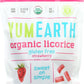 YumEarth Organic Gluten-Free Licorice Strawberry 5 oz. Bag (Pack of 2)