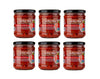 CARA MIA Italian Style Tomato Bruschetta 6 Glass Jars Net Wt. 14.8 oz. 420g. each