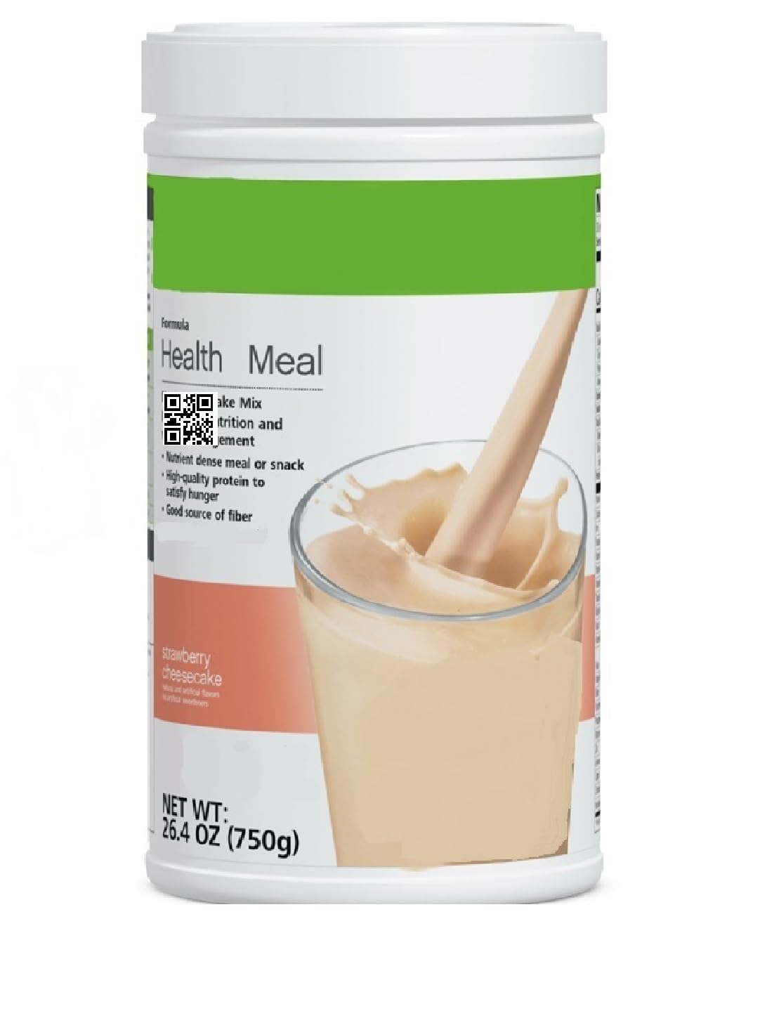 Generic Herbal Formula One Strawberry Cheesecake Nutrition Shake Mix, 26.4 oz (750 g)