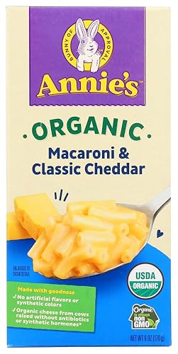 ANNIES HOMEGROWN MAC & CHS CLSSC ORG3, 6 OZ, PK- 12