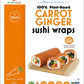 Carrot Ginger Sushi Wraps