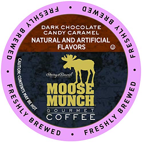 Harry & David Moose Munch Coffee K-Cups, Dark Chocolate Candy Caramel, 36 Count