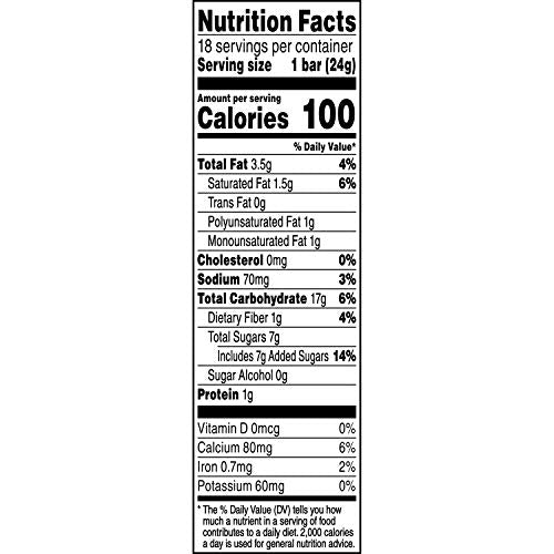 Quaker Chewy Granola Bars Chocolate Chip, 0.84 Oz, 18 Ct, Pack of 1